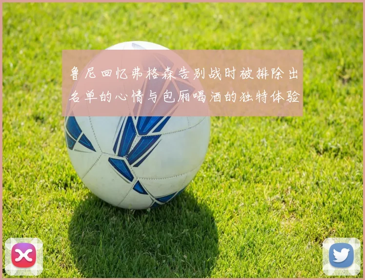 鲁尼回忆弗格森告别战时被排除出名单的心情与包厢喝酒的独特体验